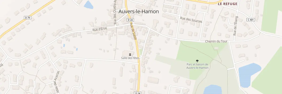 Plan du 10 Rue de Sable à Auvers-le-Hamon