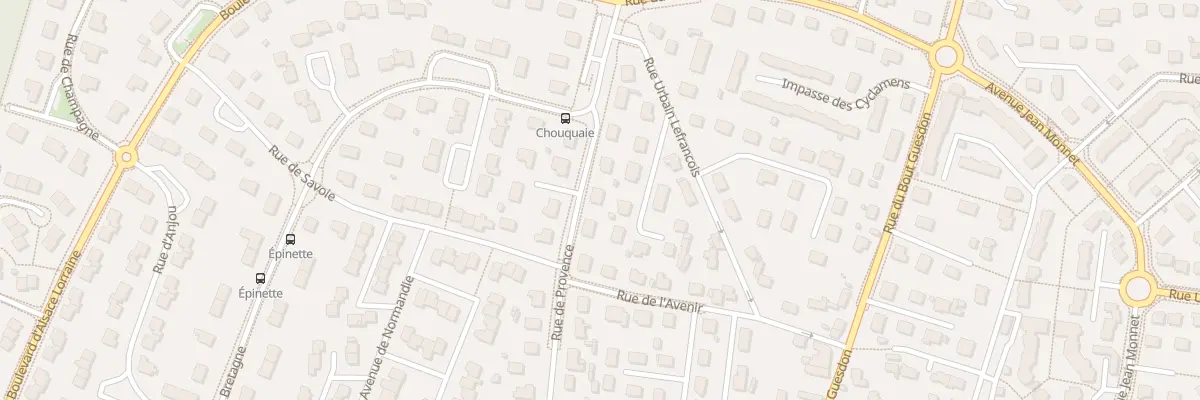 Plan du 30 Rue de Provence à Ifs