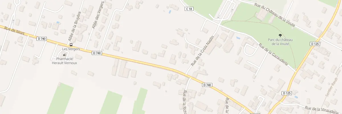 Plan du 50 Rue de Niort à Prahecq