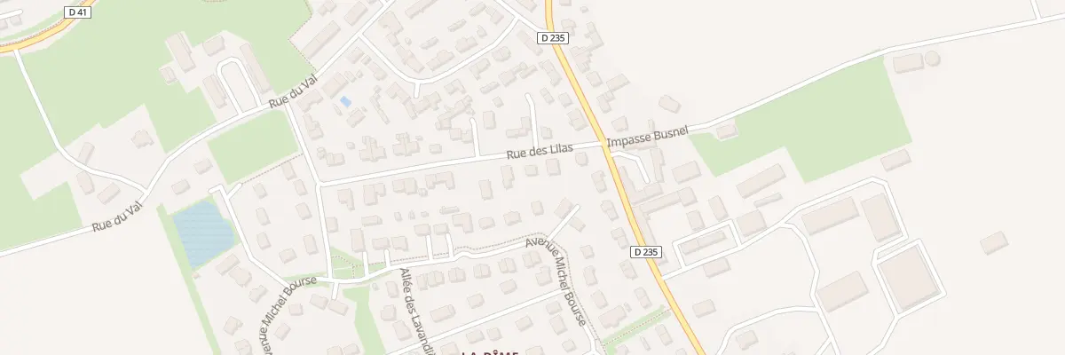 Plan du 5 Rue des Lilas à Fontenay-le-Marmion