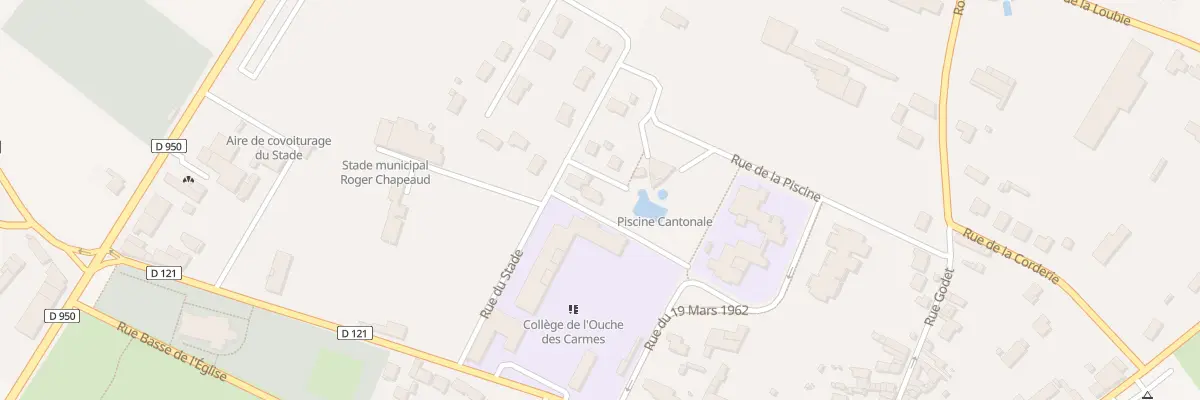 Plan du 4 Rue du Stade à Aulnay