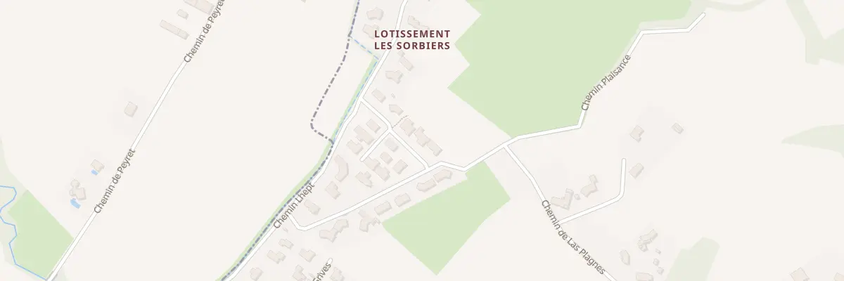 Plan du 7 Che du Bourdaa à Montardon