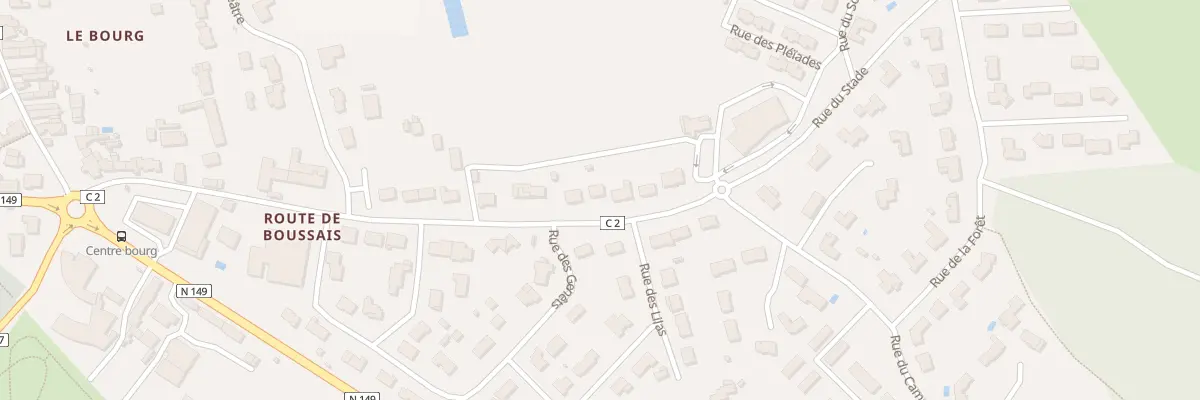 Plan du 41 Rue du Stade à Chiché