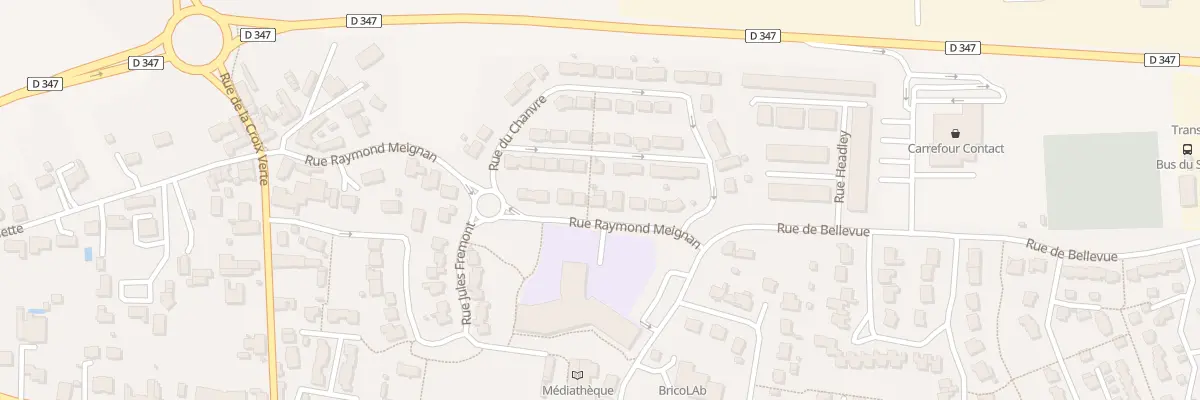 Plan du 13 Rue Raymond Meignan à Loire-Authion