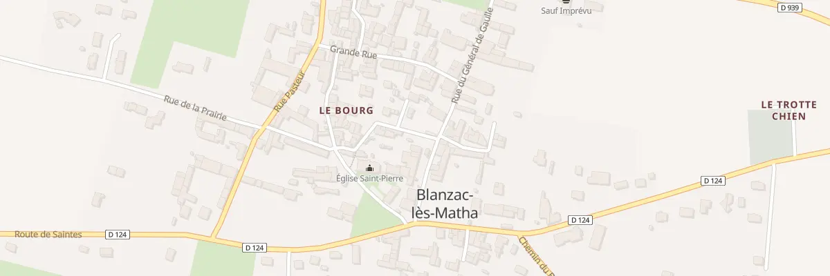Plan du 6 Che Noir à Blanzac-lès-Matha