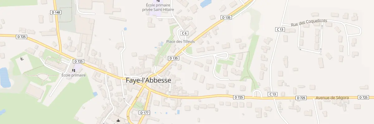 Plan du 19 All des Lavandières à Faye-l’Abbesse