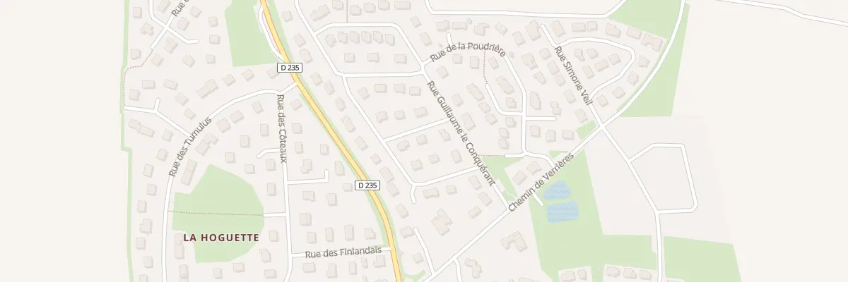 Plan du 3 Rue Victor Hugo à Fontenay-le-Marmion