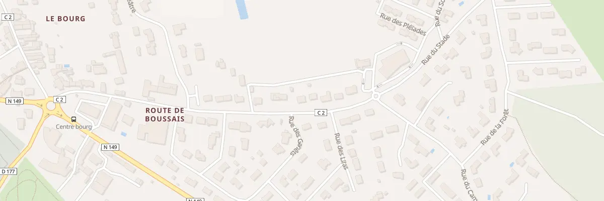 Plan du 39 Rue du Stade à Chiché