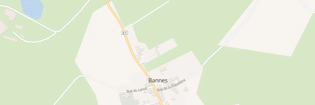 Plan du 32 Rue de la Charnie à Bannes