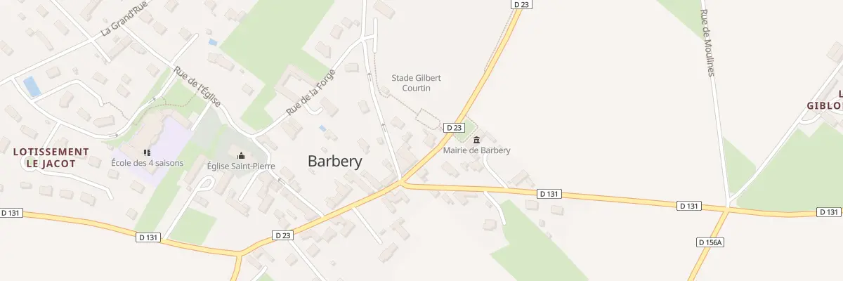 Plan du 5084 Le Bourg à Barbery