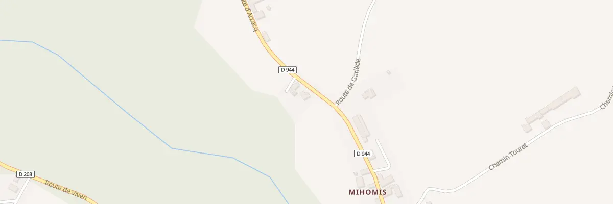 Plan du 17 Rte d’Arzacq à Thèze