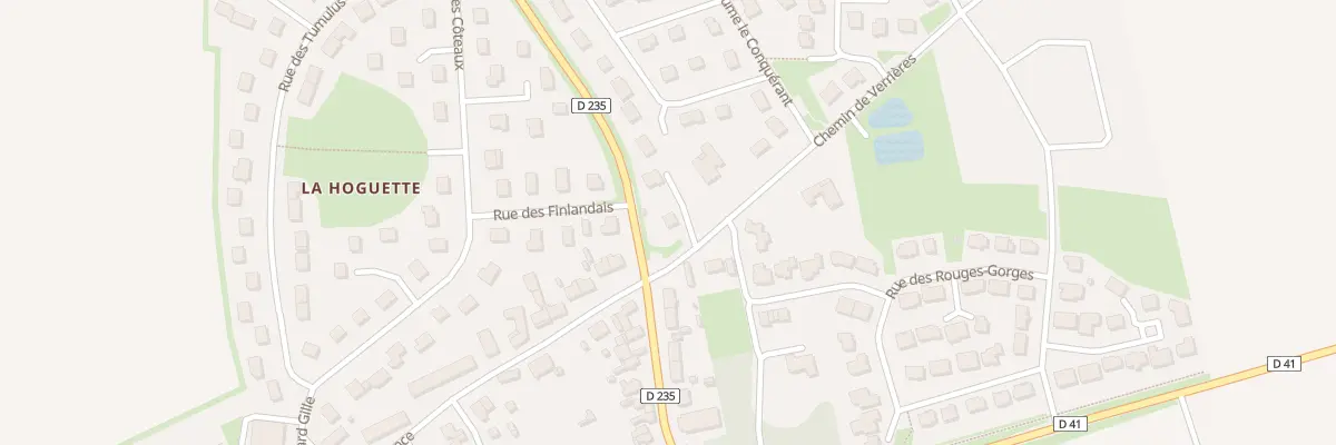 Plan du 1 Chemin de Verrières à Fontenay-le-Marmion