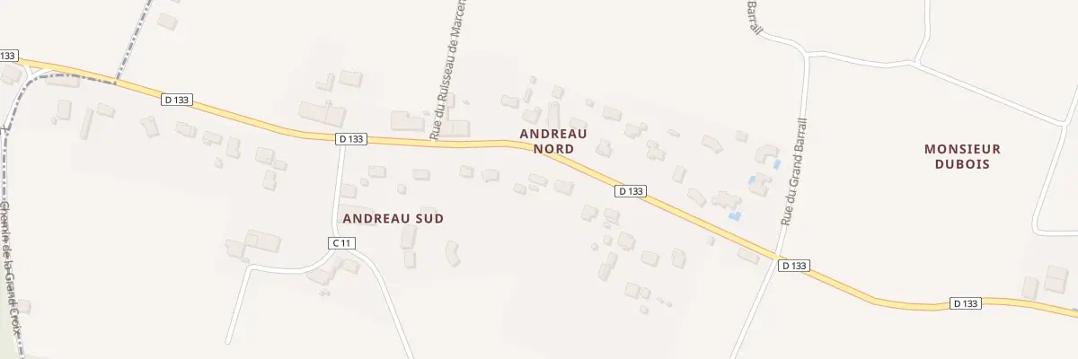 Plan du 20 Rue Aristide Godineau à Saint-Genès-de-Fronsac