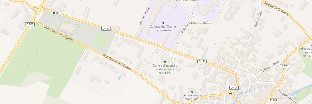 Plan du 33 Rue des Carmes à Aulnay