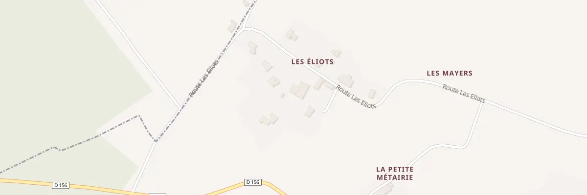 Plan du 5021 Les Eliots à Jussas
