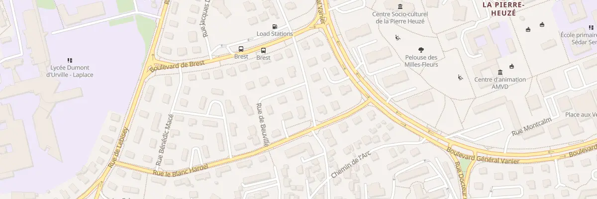 Plan du 35 Rue Jean Hébert à Caen