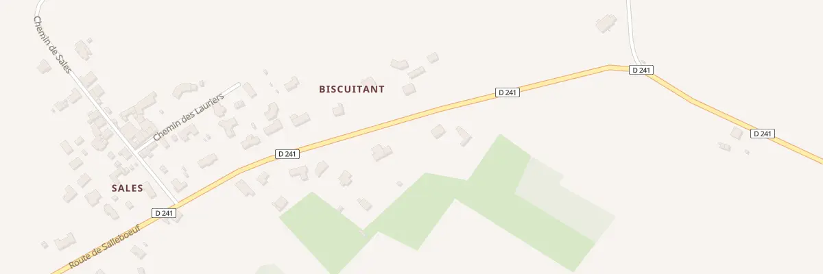 Plan du 17B Rte de Salleboeuf à Saint-Germain-du-Puch