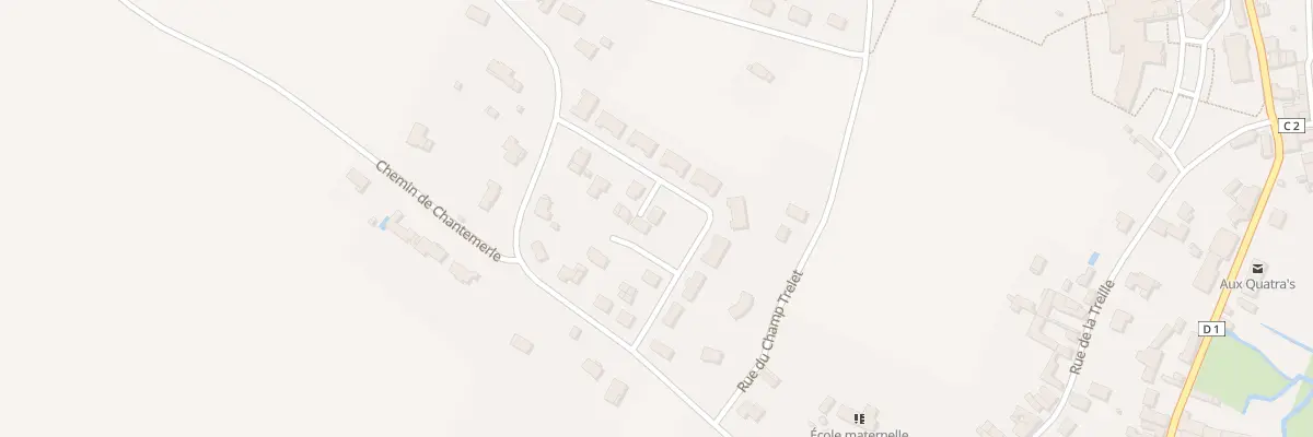 Plan du 21 Rue Henri Béguier à Chizé