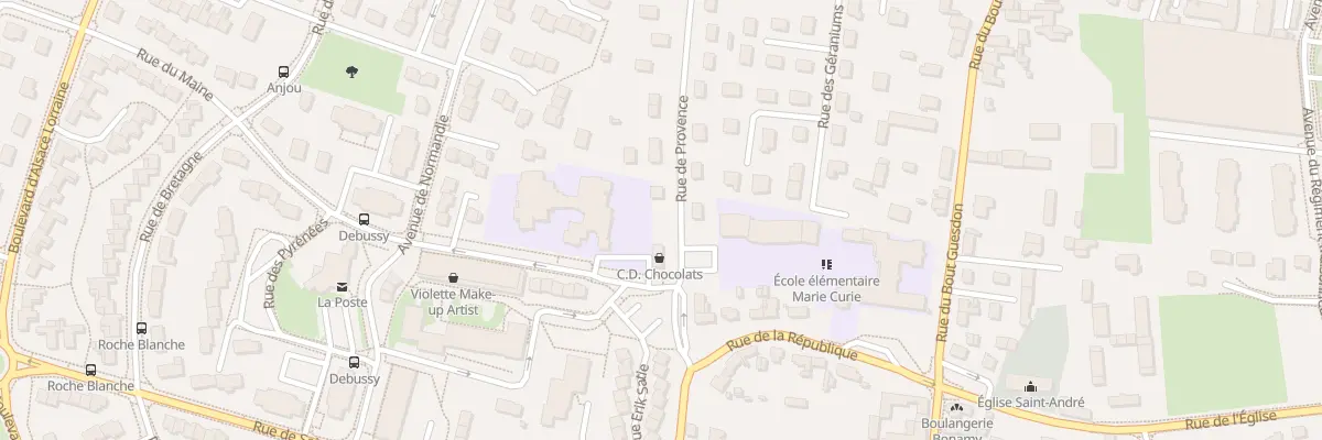 Plan du 5 Rue de Provence à Ifs