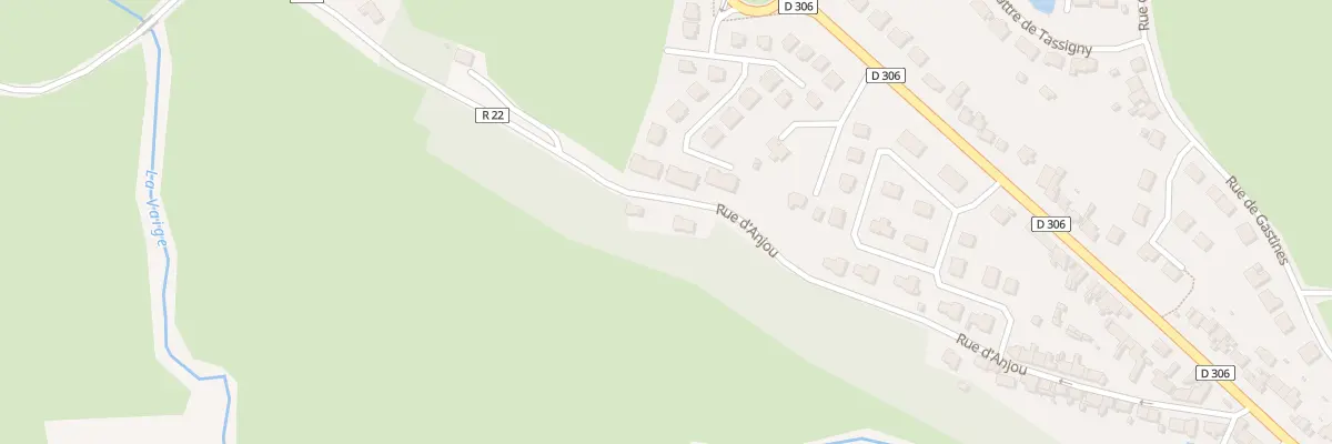 Plan du 29 Rue d’Anjou à Sablé-sur-Sarthe