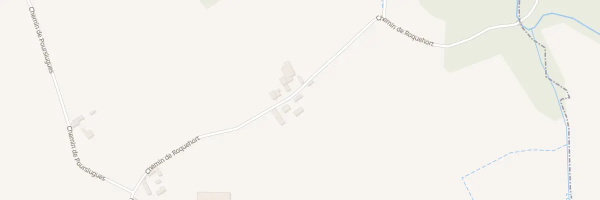 Plan du 346 Che de Roquehort à Coublucq