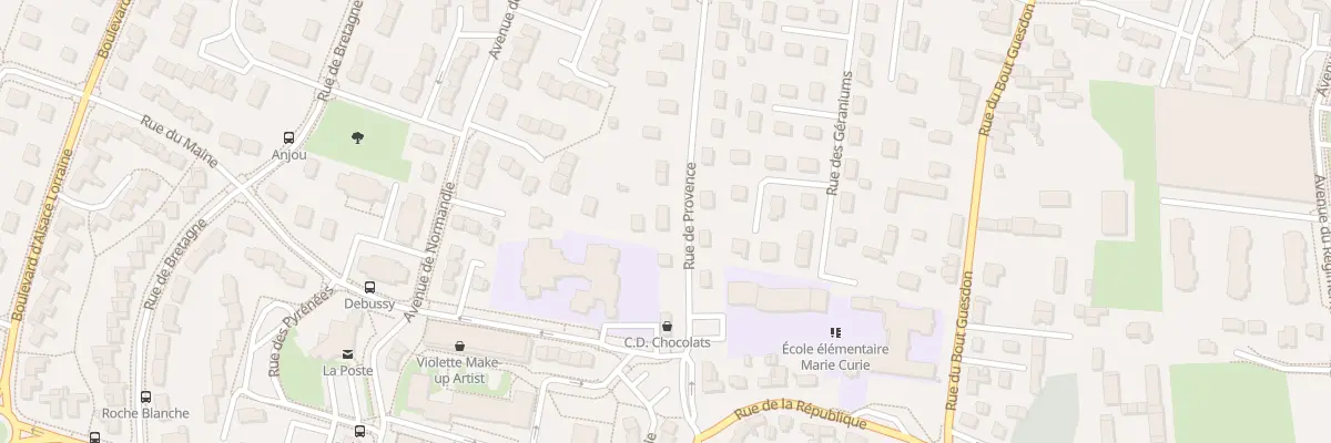 Plan du 7 Rue de Provence à Ifs