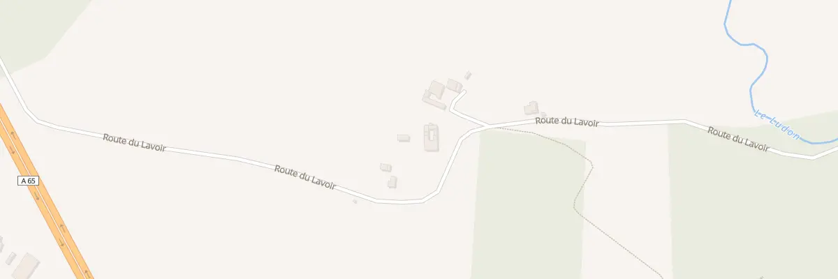 Plan du 1016 Rte du Lavoir à Pujo-le-Plan