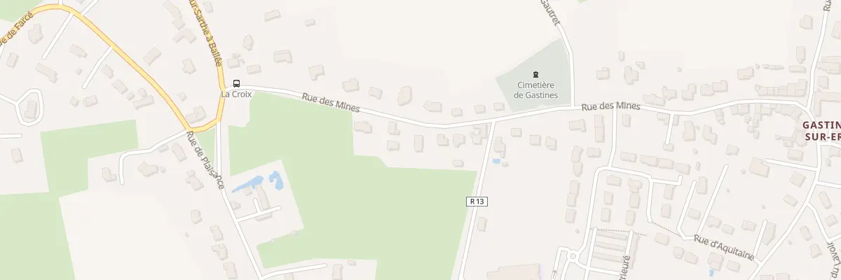 Plan du 44 Rue des Mines à Sablé-sur-Sarthe
