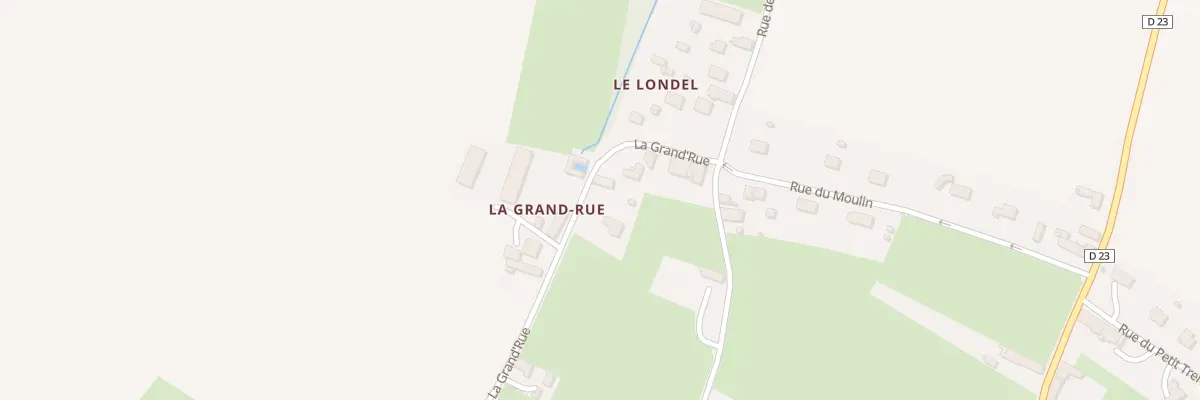 Plan du 5070 Les Fontaines à Barbery