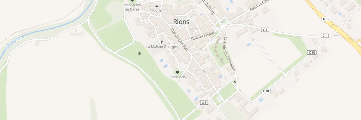 Plan du 137 Le Bourg à Rions