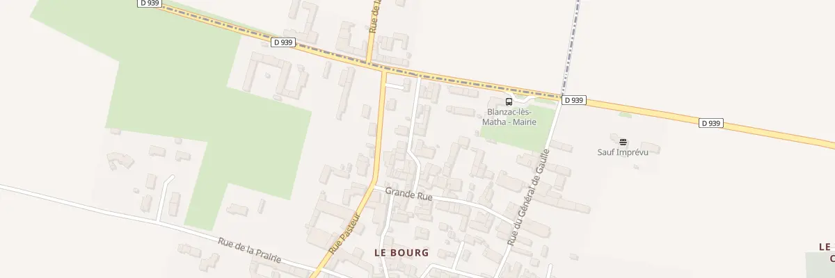 Plan du 5 Imp de St Jean d’Angely à Blanzac-lès-Matha