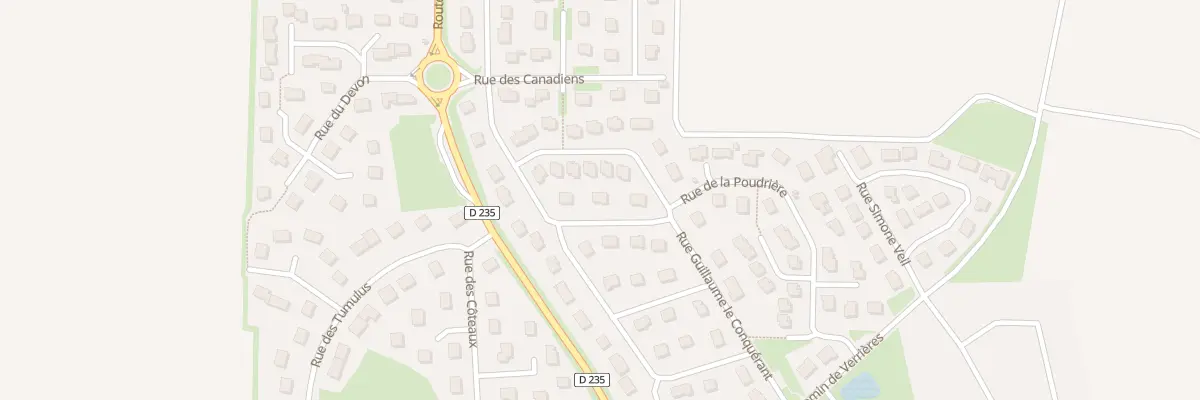 Plan du 10 Rue Guillaume le Conquérant à Fontenay-le-Marmion