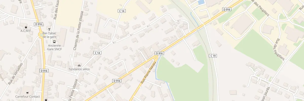 Plan du 33 Rue d’Argentan à La Ferté Macé
