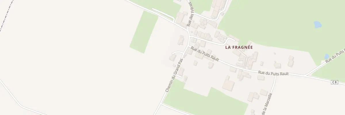 Plan du 2 Che du Grand Pas à Saint-Romans-des-Champs