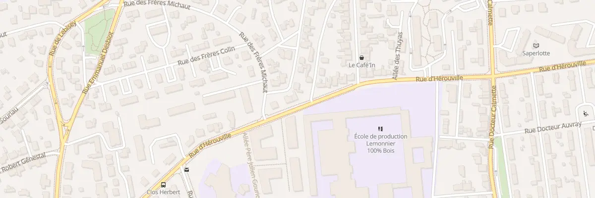 Plan du 63 Rue d’Hérouville à Caen