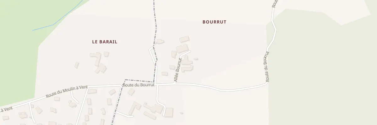 Plan du 43 Bourrut à Cursan