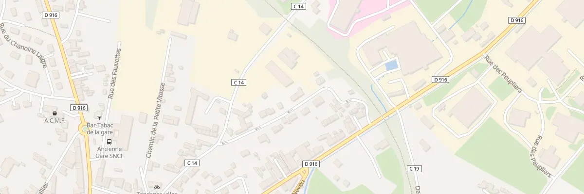 Plan du 23 Rue des Montazières à La Ferté Macé