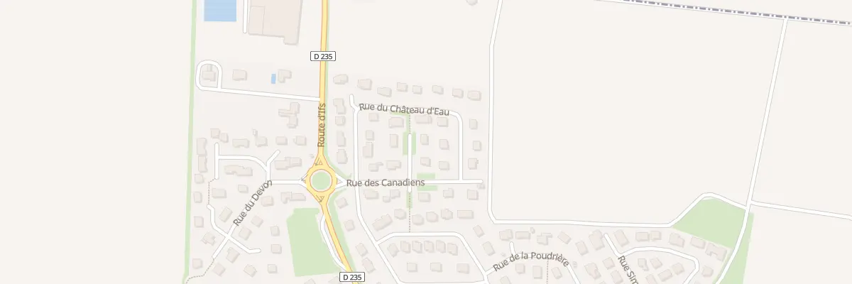 Plan du 2 Pl Roger Huet à Fontenay-le-Marmion