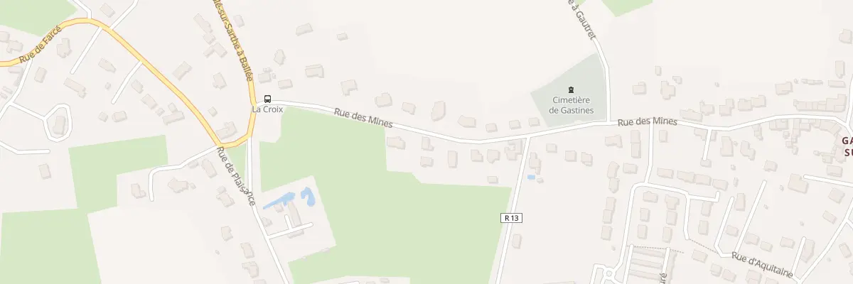 Plan du 48 Rue des Mines à Sablé-sur-Sarthe