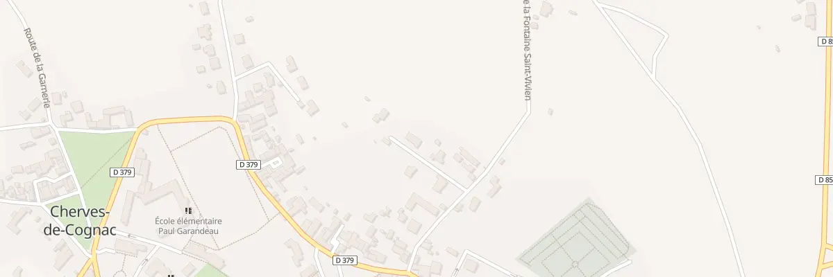 Plan du 11 Rue de la Fontaine St Vivien à Val-de-Cognac