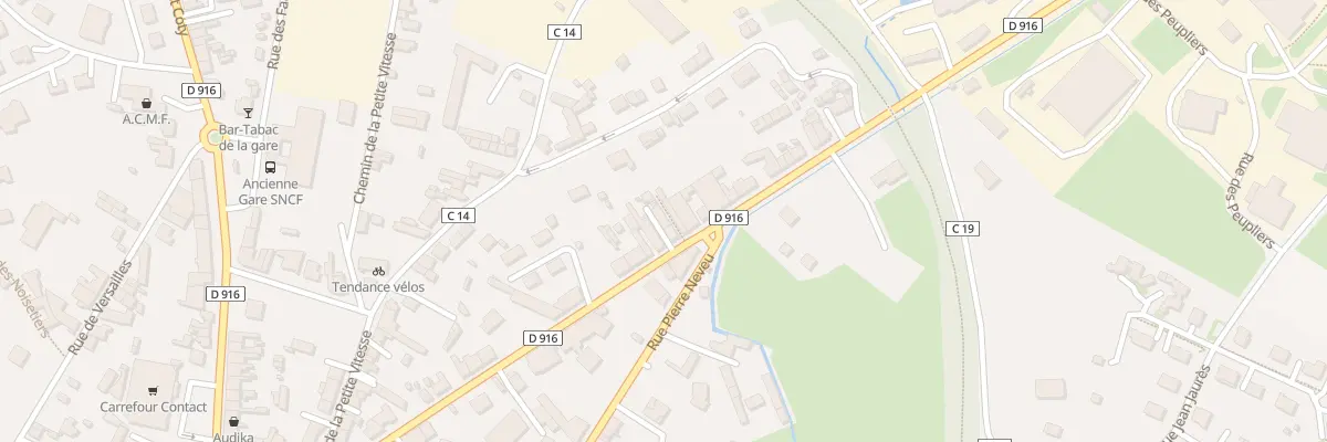 Plan du 27 Faubourg d’Argentan à La Ferté Macé