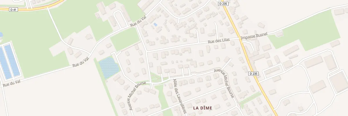 Plan du 21 Rue des Lilas à Fontenay-le-Marmion
