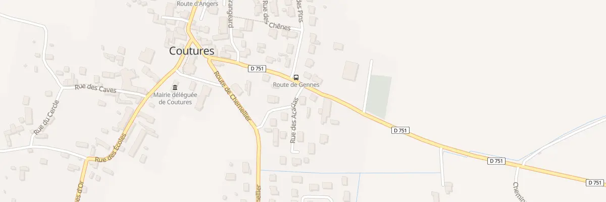 Plan du 1 Rue des Acacias à Brissac Loire Aubance