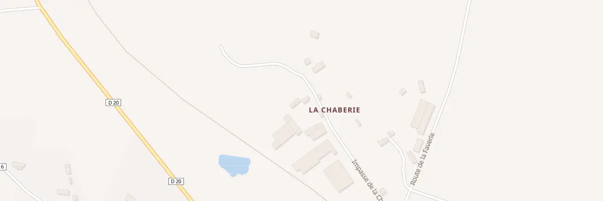 Plan du 225 Imp de la Chaberie à Lonlay-le-Tesson