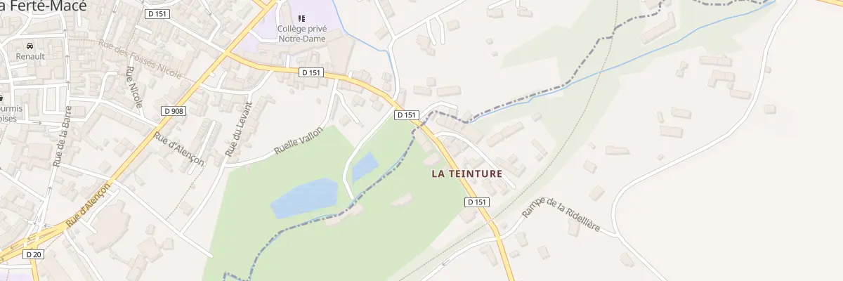 Plan du 1 Pl de la Teinture à Magny-le-Désert
