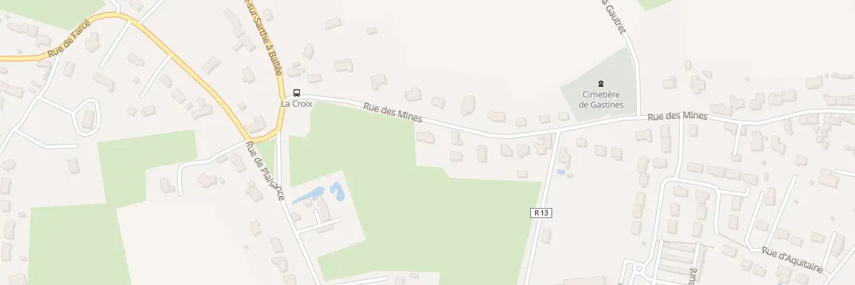 Plan du 50 Rue des Mines à Sablé-sur-Sarthe