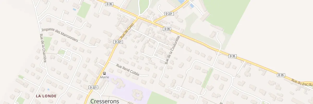 Plan du 27 Rue Neuve à Cresserons