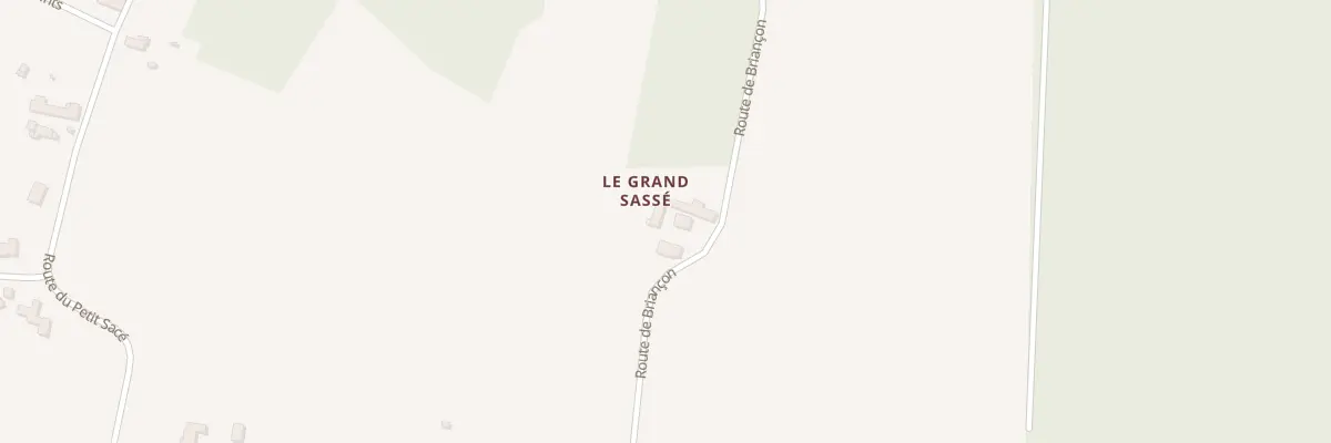 Plan du 2151 Rte de Briancon à Loire-Authion