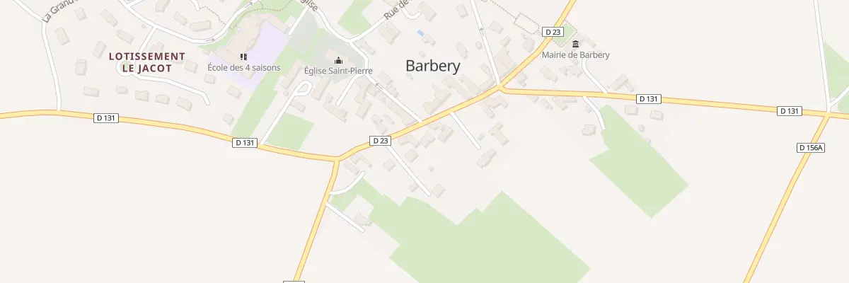 Plan du 5109 La Croix à Barbery