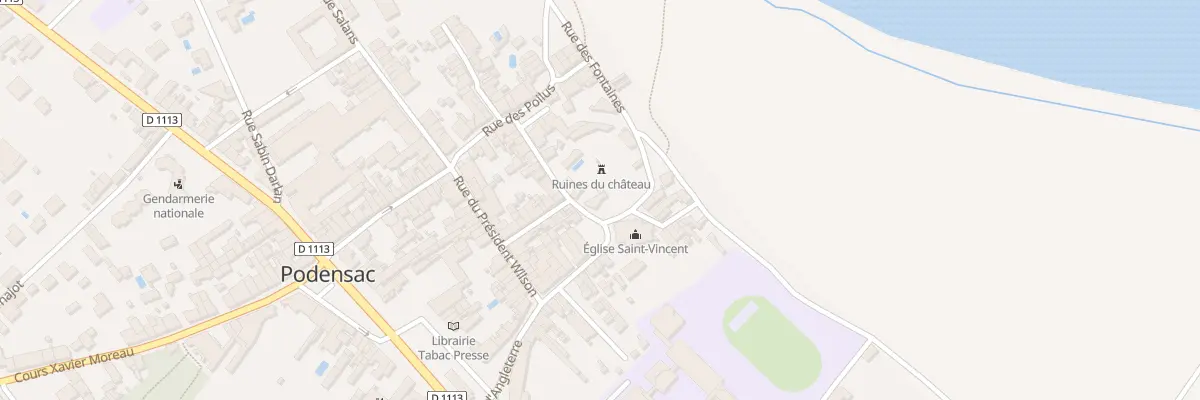 Plan du 5 Rue Miramonde de Cailhau à Podensac